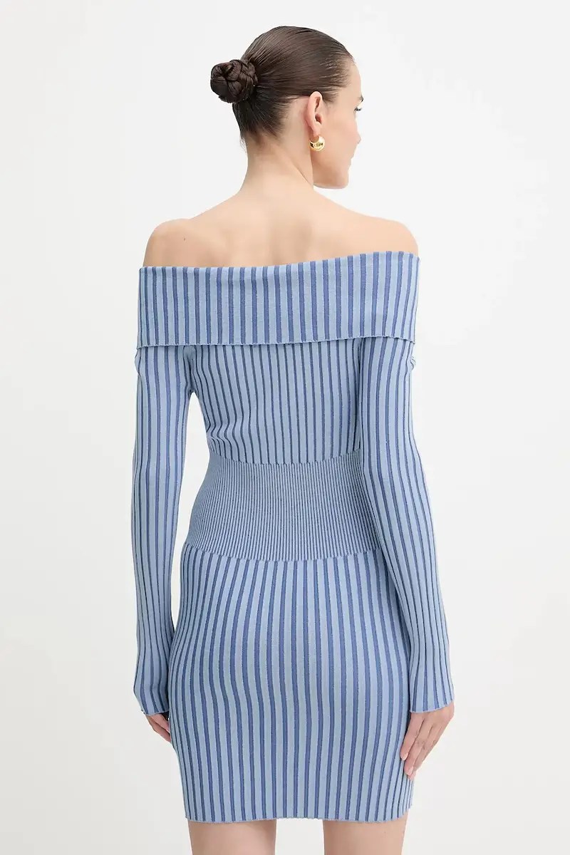 vestito KATHRYN colore blu W5YK28 Z30I2 miniatura 3