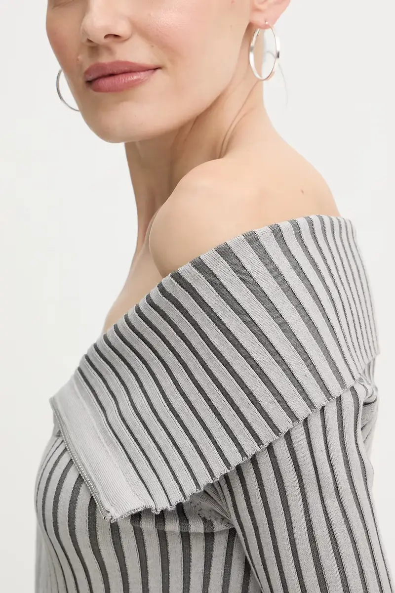 vestito KATHRYN colore grigio W5YK28 Z30I2 miniatura 5