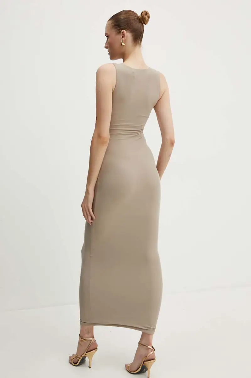 vestito KIM colore beige W4YK0J KCDE0 miniatura 2