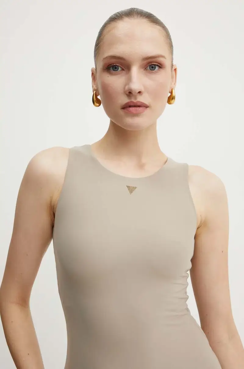 vestito KIM colore beige W4YK0J KCDE0 miniatura 3