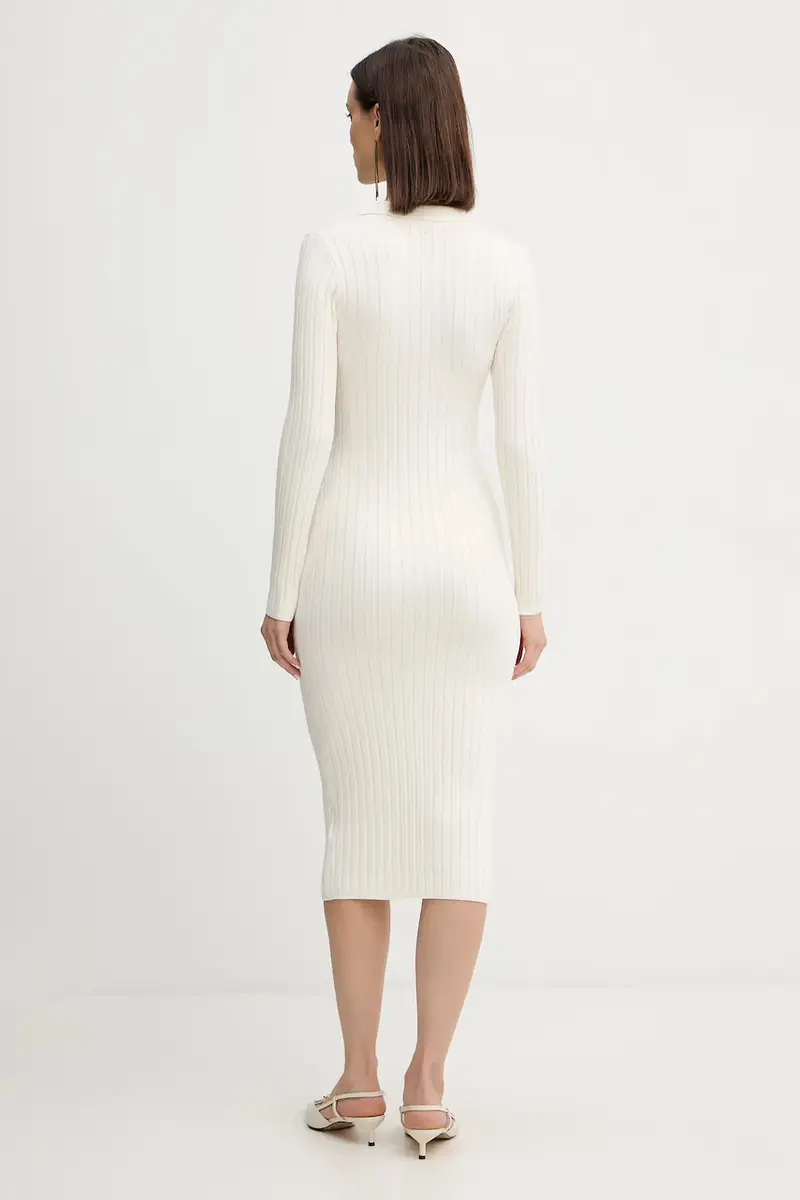 vestito MIRANDA colore beige W5BK60 Z2YJ2 miniatura 3