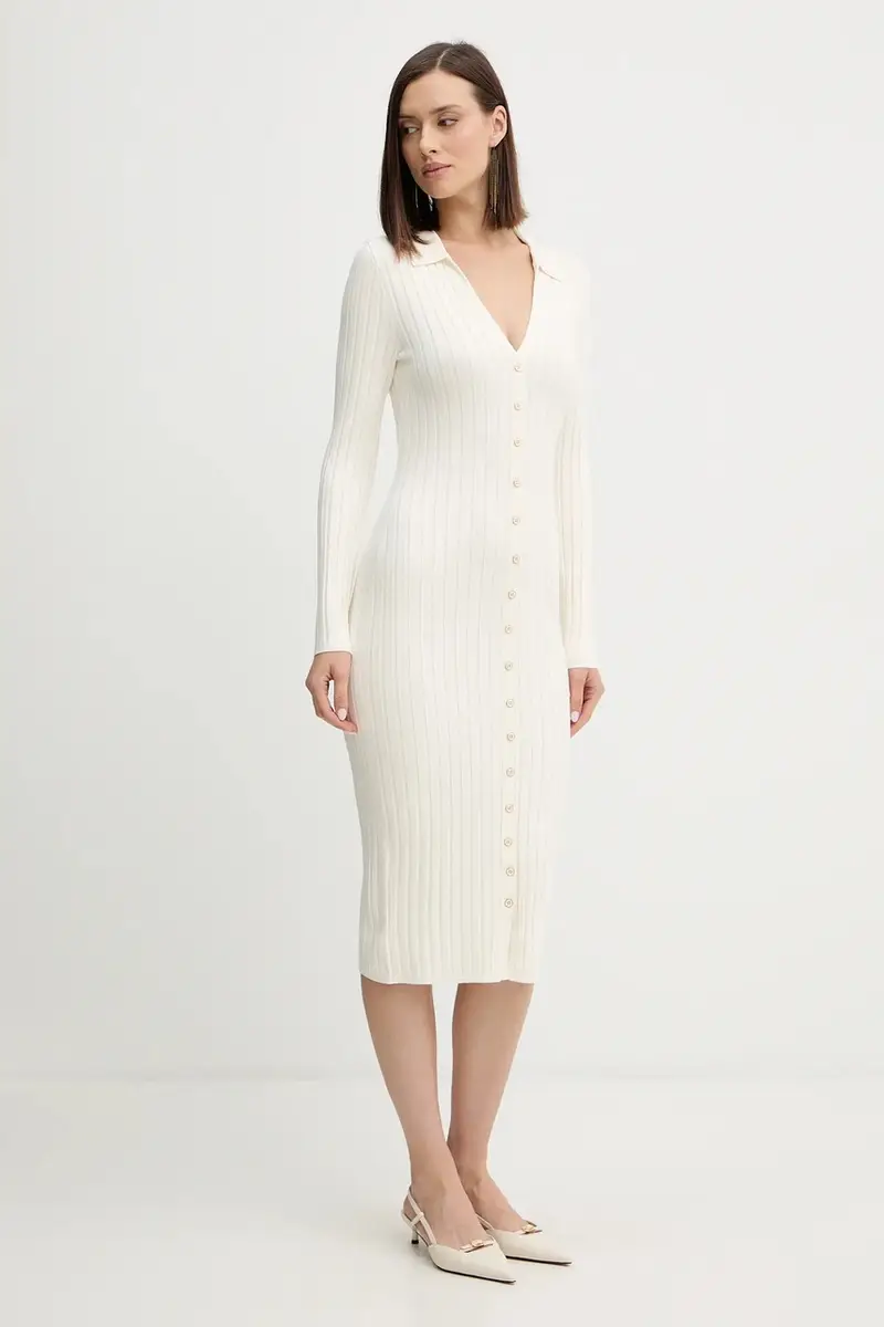 vestito MIRANDA colore beige W5BK60 Z2YJ2 miniatura 4