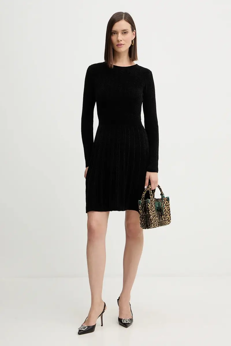 vestito MORGAN colore nero W5BK79 Z3902 miniatura 2