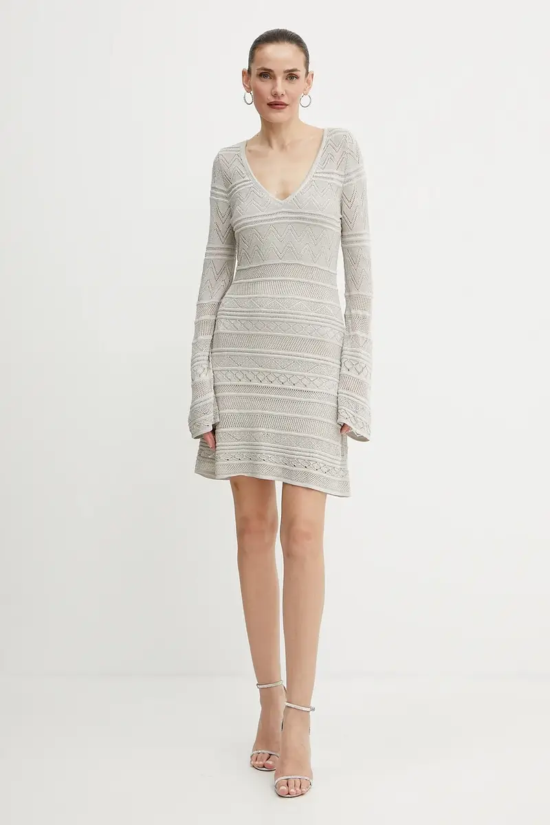 vestito NELLIE colore grigio W5GK48 Z3E22 miniatura 2