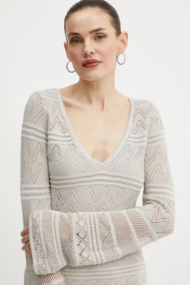 vestito NELLIE colore grigio W5GK48 Z3E22 miniatura 4