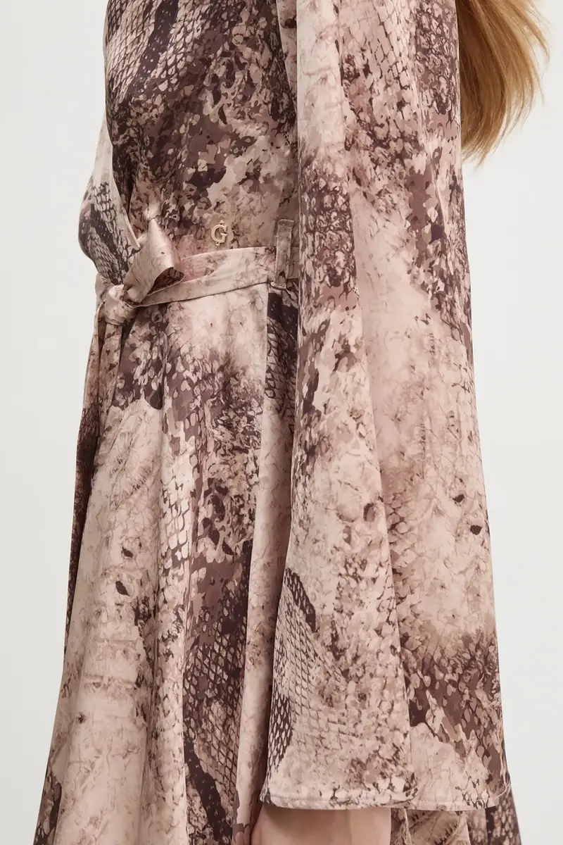 vestito NEW LAILA colore beige W5RK92 WF1T2 miniatura 5