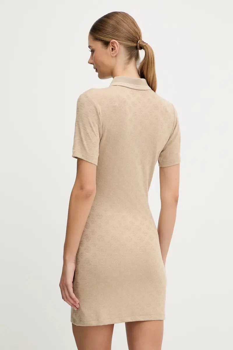 vestito PEONY colore beige V5YK00 KCX12 miniatura 3