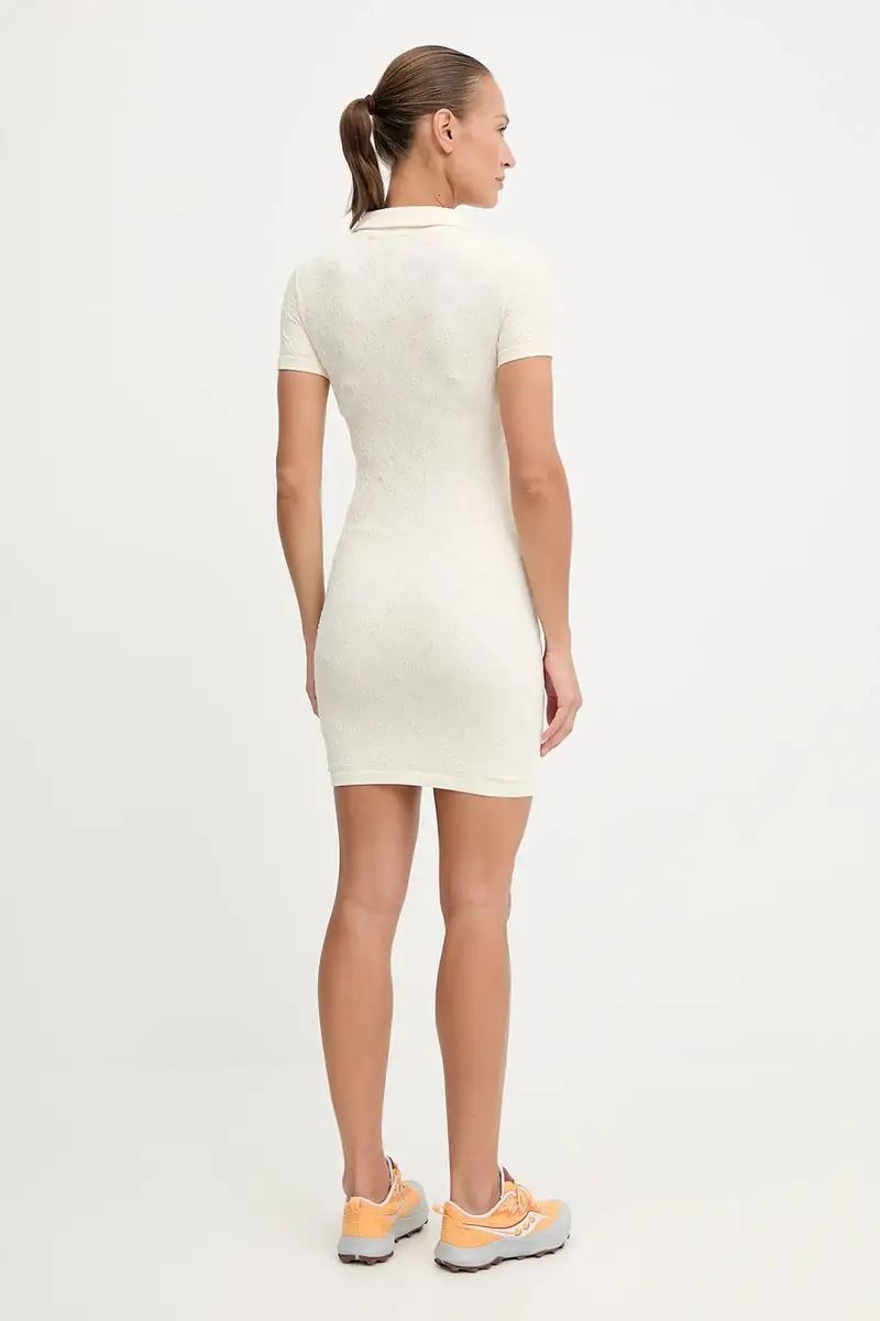 vestito PEONY colore beige V5YK05 Z3OA0 miniatura 3