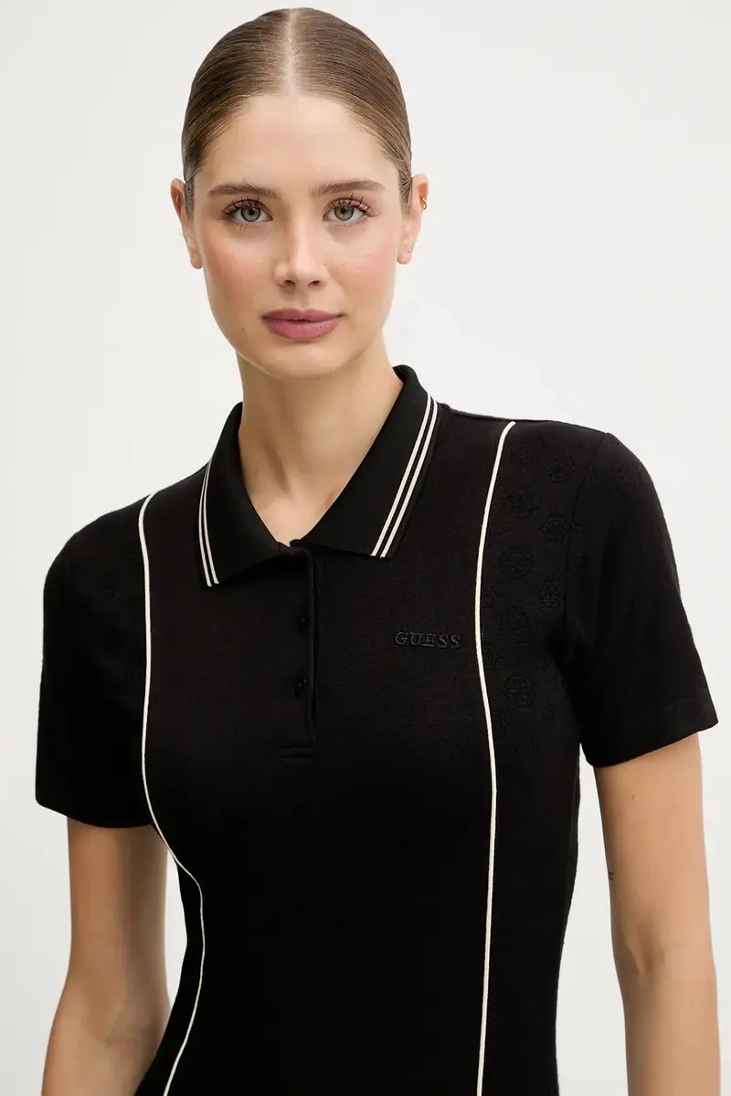 vestito PEONY colore nero V5YK00 KCX12 miniatura 4