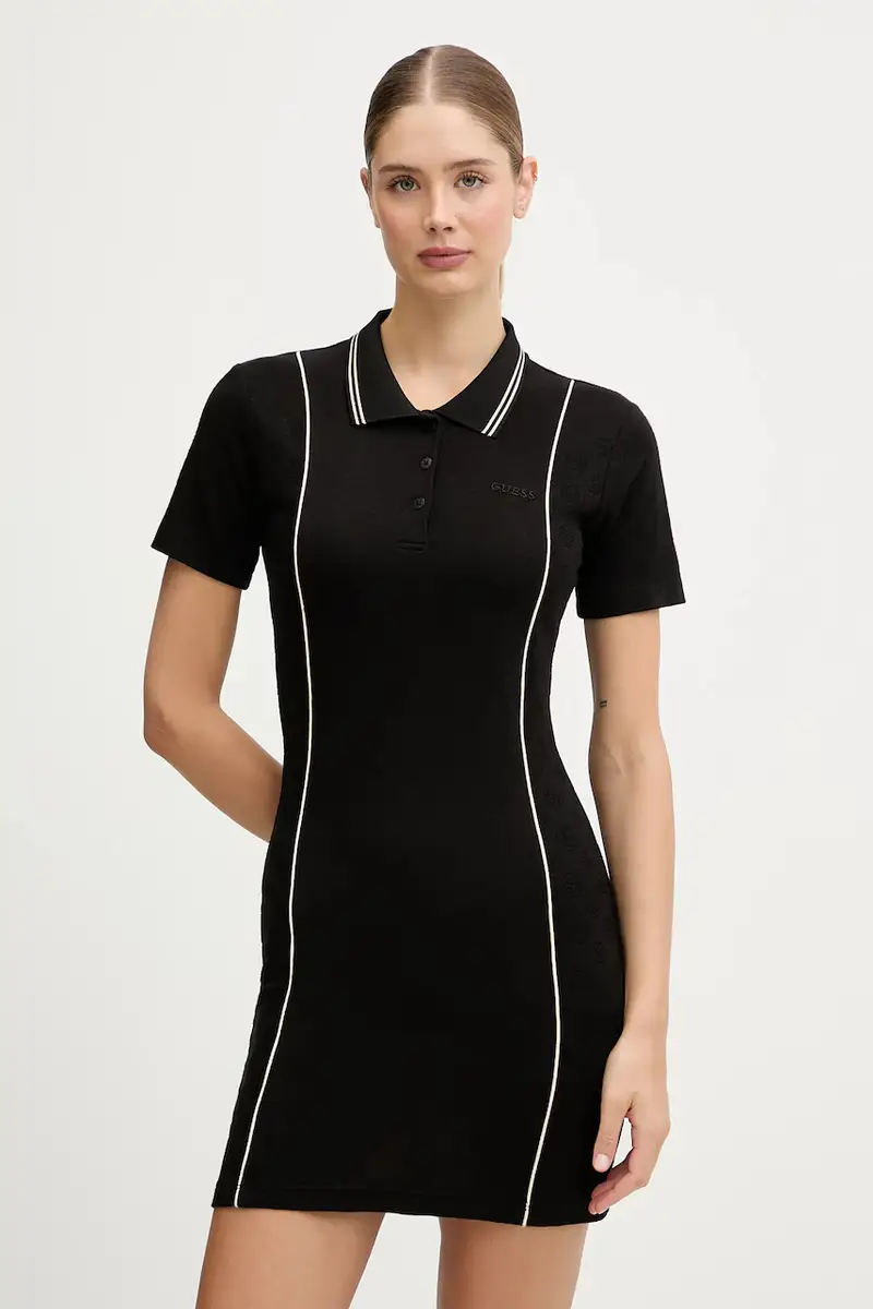 vestito PEONY colore nero V5YK00 KCX12