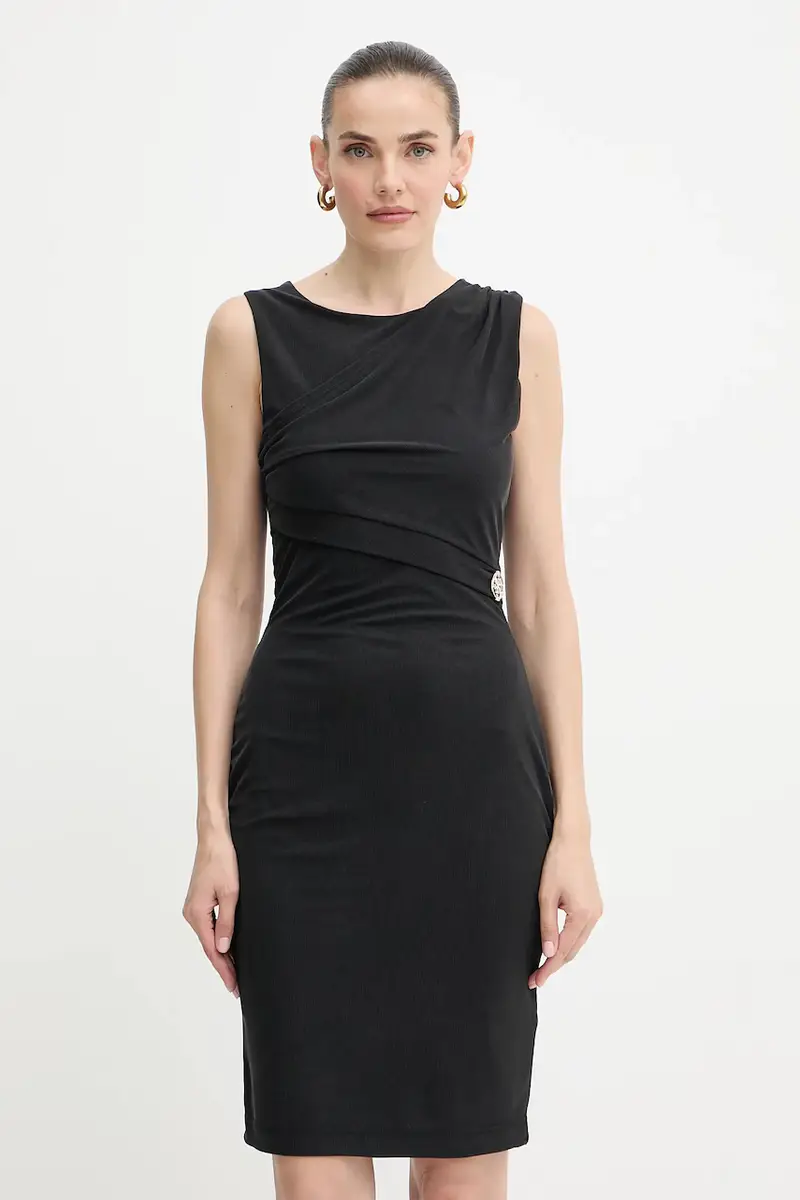 vestito PRISCA colore nero W5YK27 KAQL2