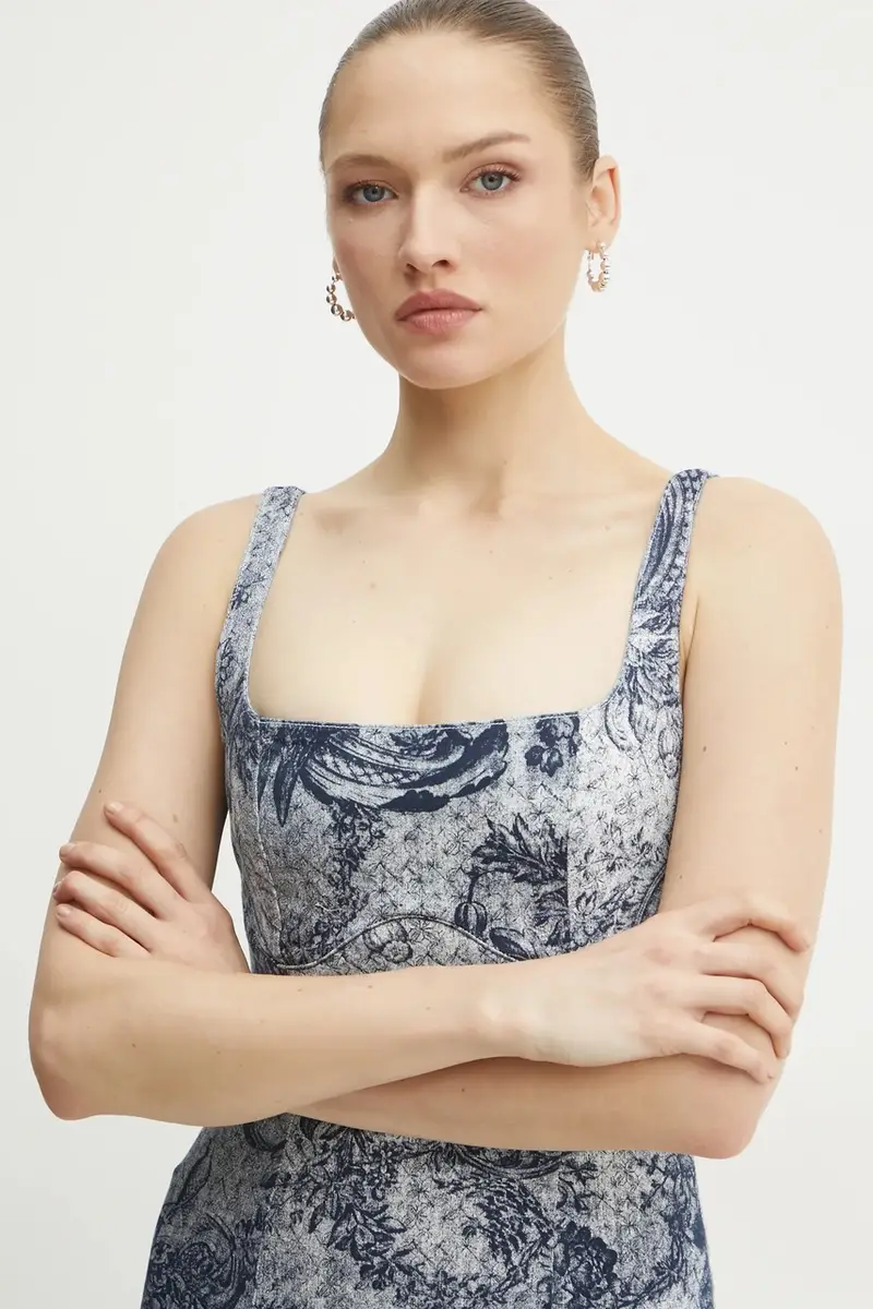 vestito REXA colore blu navy W5RK89 D5LH1 miniatura 4