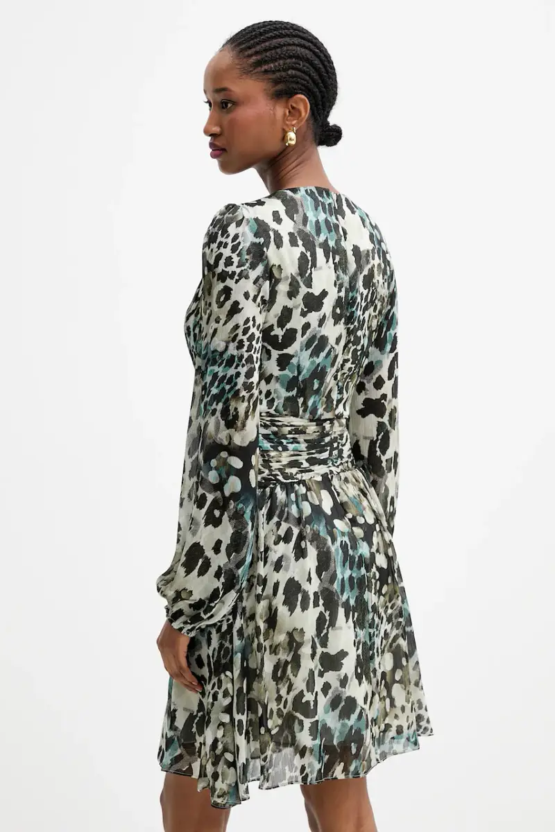 vestito ROMINA colore beige W5YK20 WDW82 miniatura 3