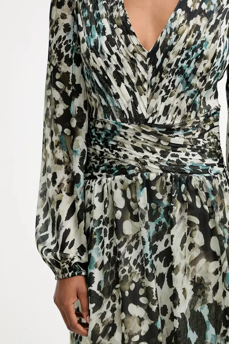 vestito ROMINA colore beige W5YK20 WDW82 miniatura 5