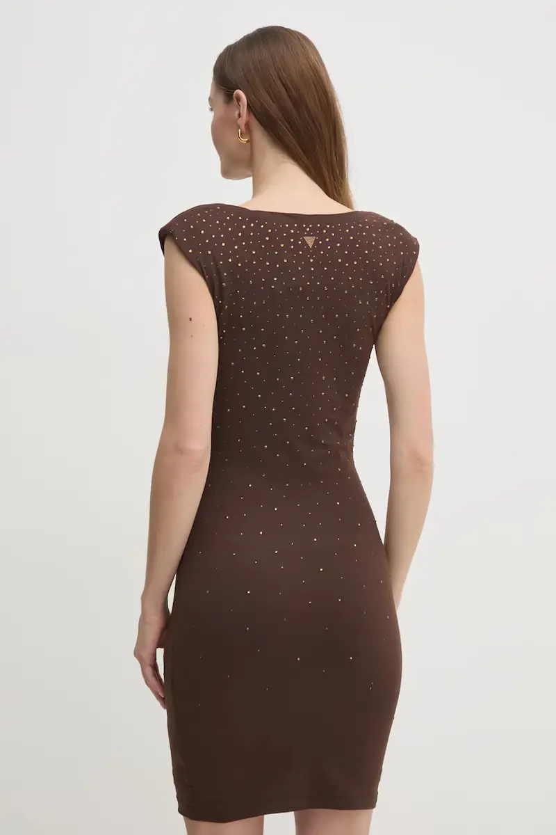 vestito ROSY colore marrone W5RK23 KCDE0 miniatura 3