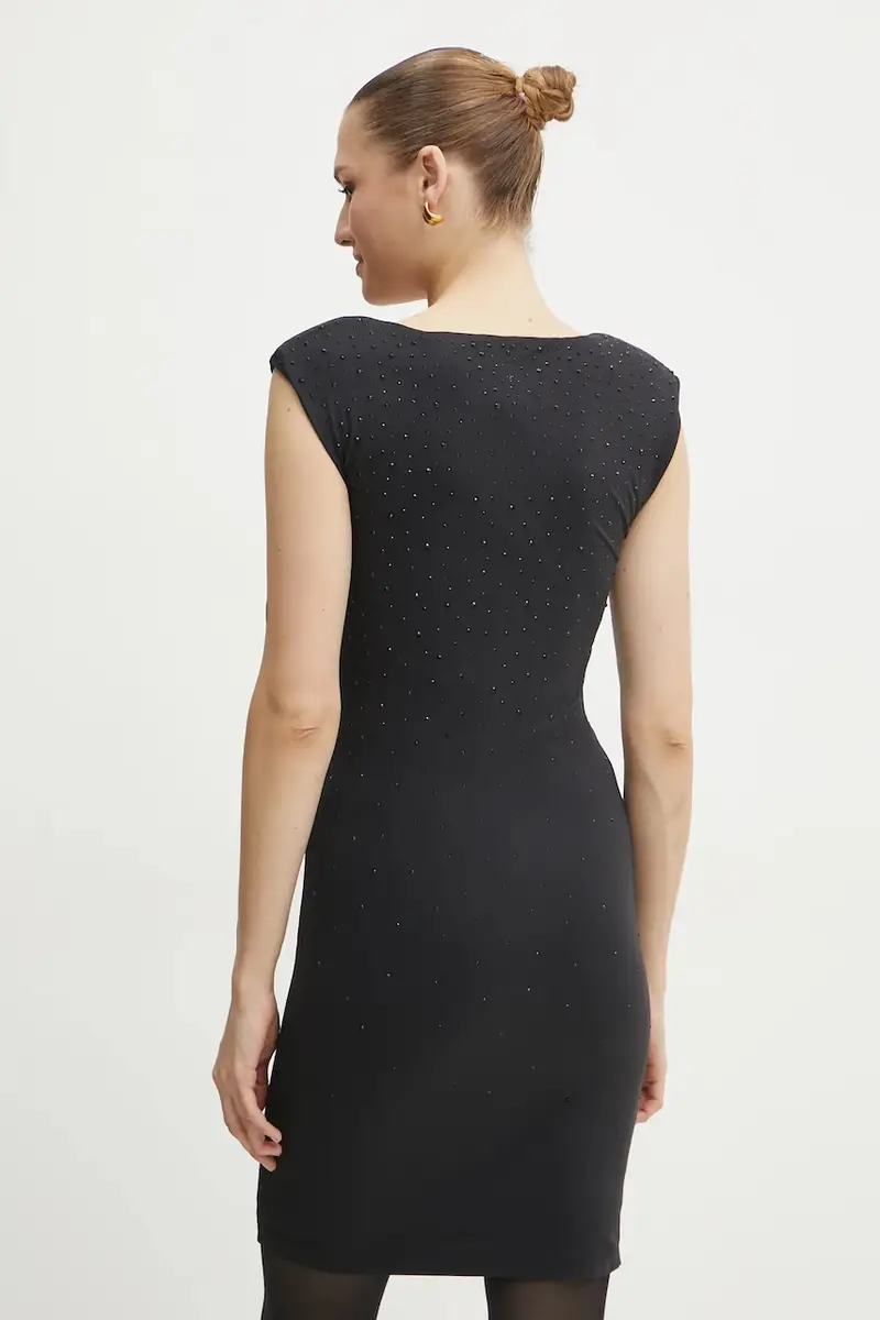 vestito ROSY colore nero W5RK23 KCDE0 miniatura 3