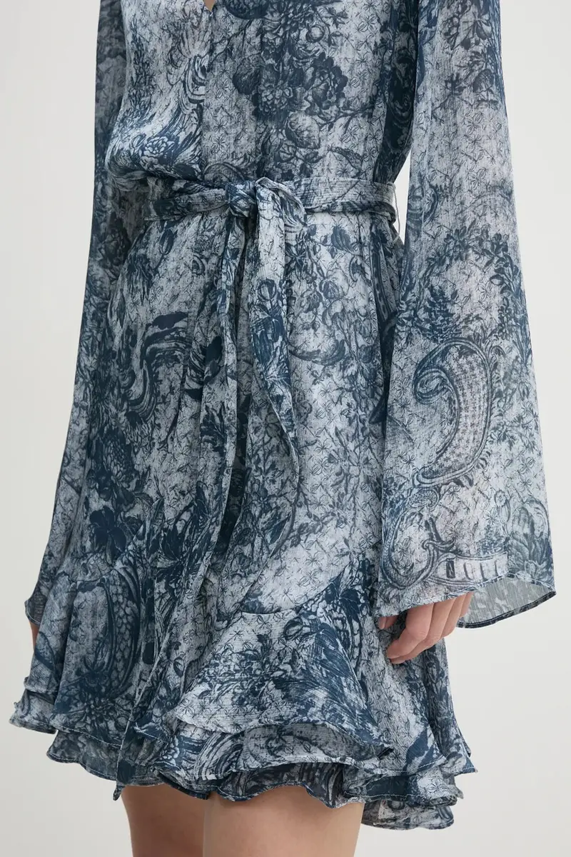 vestito SIBILLA colore blu W5RK35 WDW82 miniatura 5