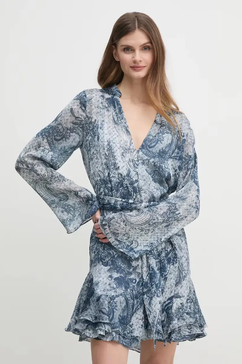 vestito SIBILLA colore blu W5RK35 WDW82