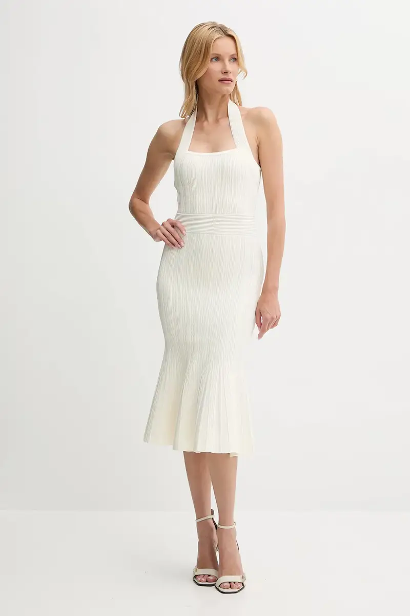 vestito SOFIE colore beige W5YK39 Z2XY0 miniatura 3