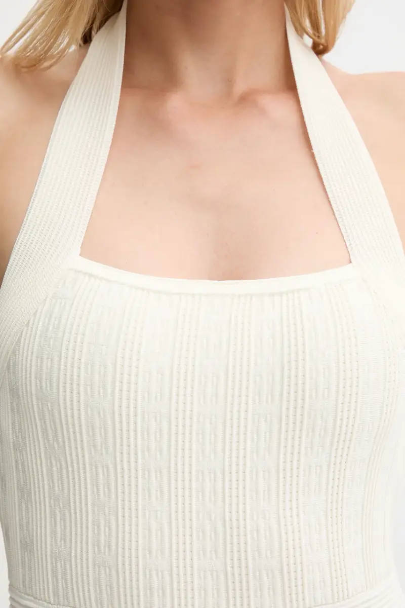 vestito SOFIE colore beige W5YK39 Z2XY0 miniatura 5