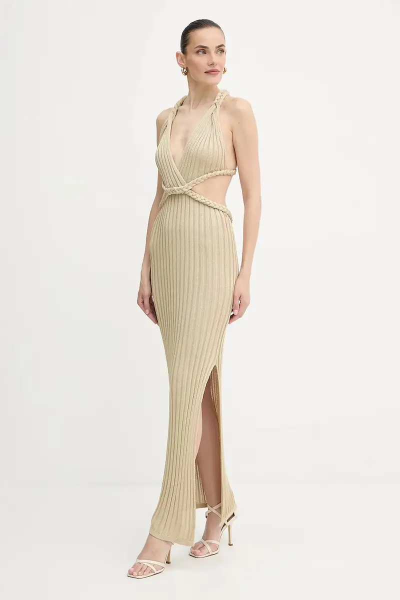 vestito VANYA colore verde W5YK0O Z0210 miniatura 2