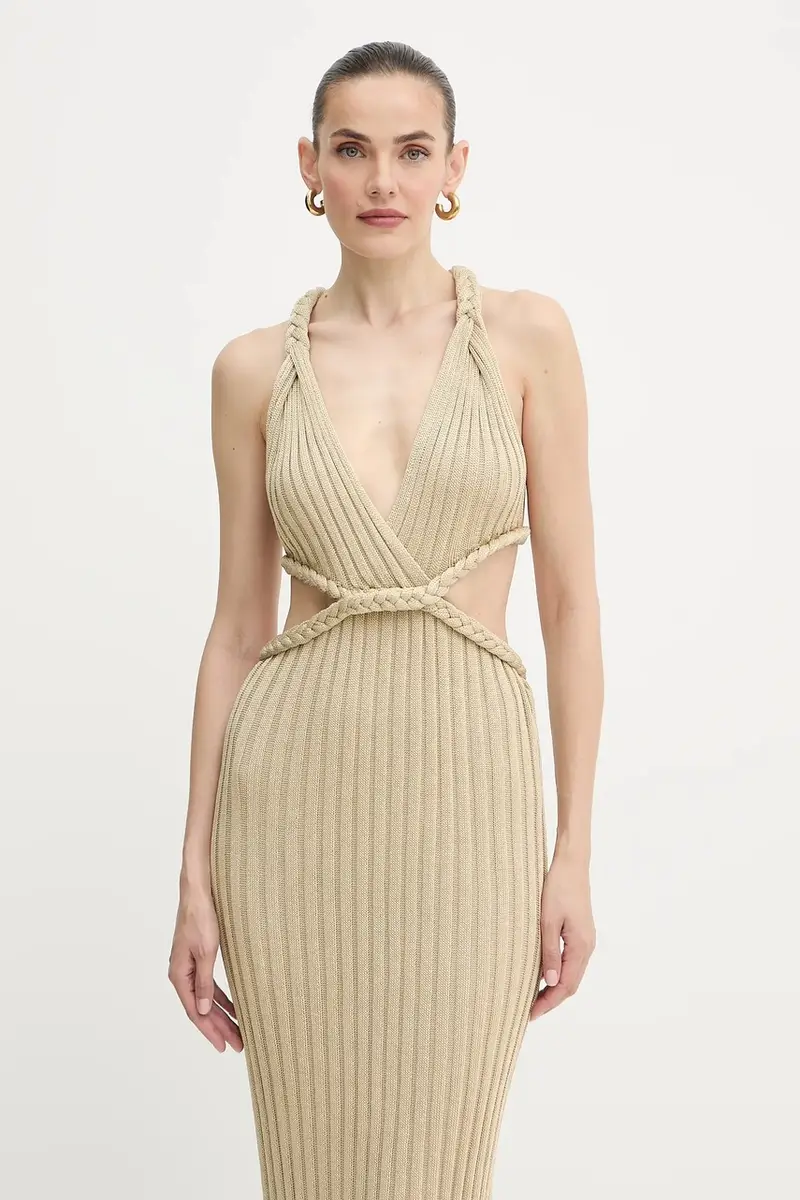 vestito VANYA colore verde W5YK0O Z0210 miniatura 4