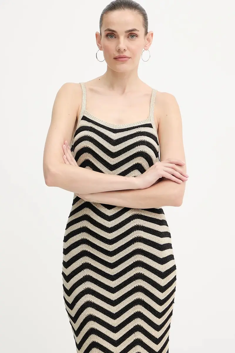 vestito VERA colore nero W5YK0V Z0192 miniatura 4