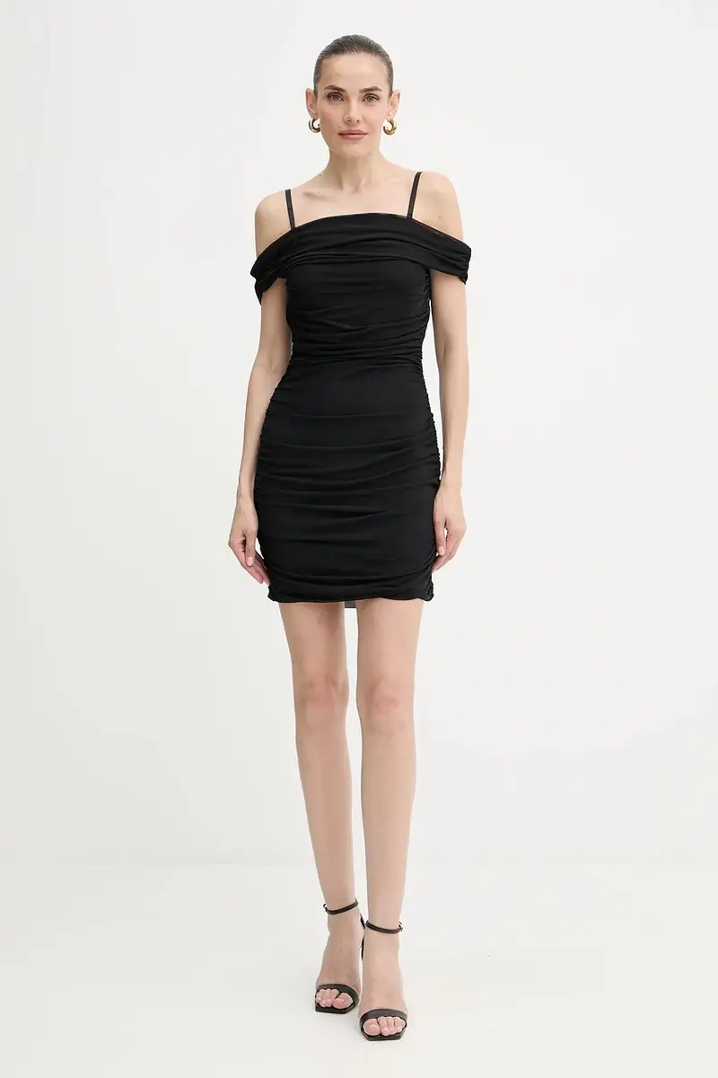 vestito VERDIANA colore nero W5YK21 KCZC2 miniatura 2