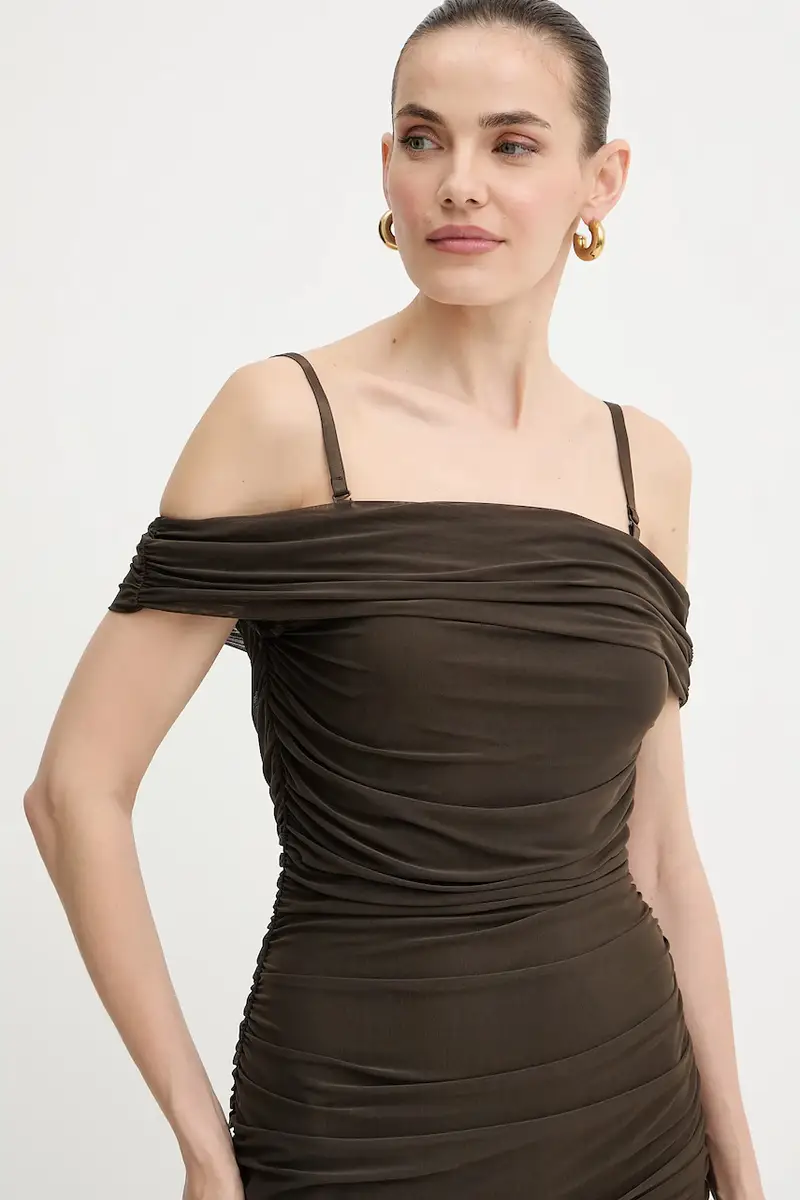 vestito VERDIANA colore verde W5YK21 KCZC2 miniatura 4