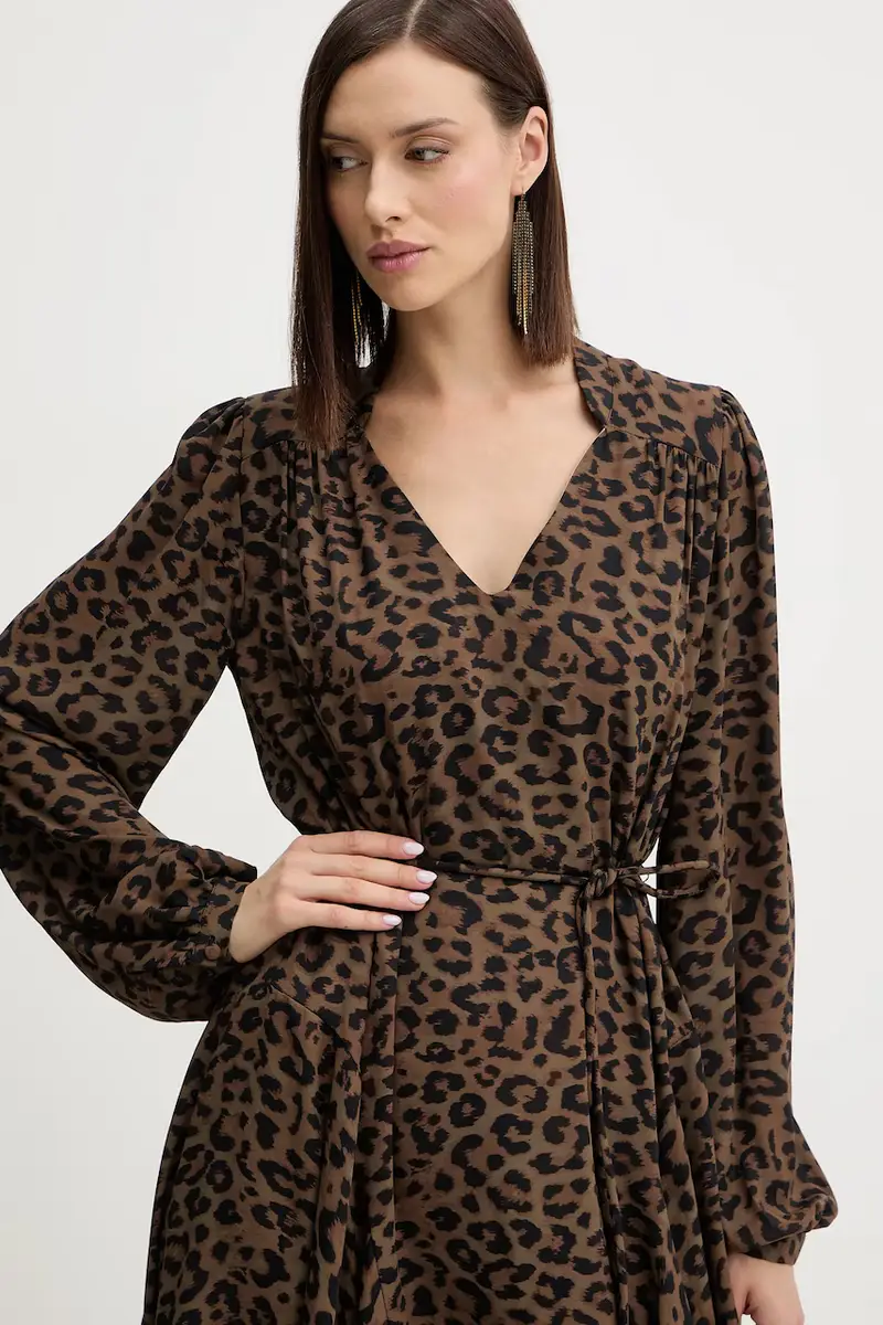 vestito WANDA colore marrone W5BK51 WGLA2 miniatura 4