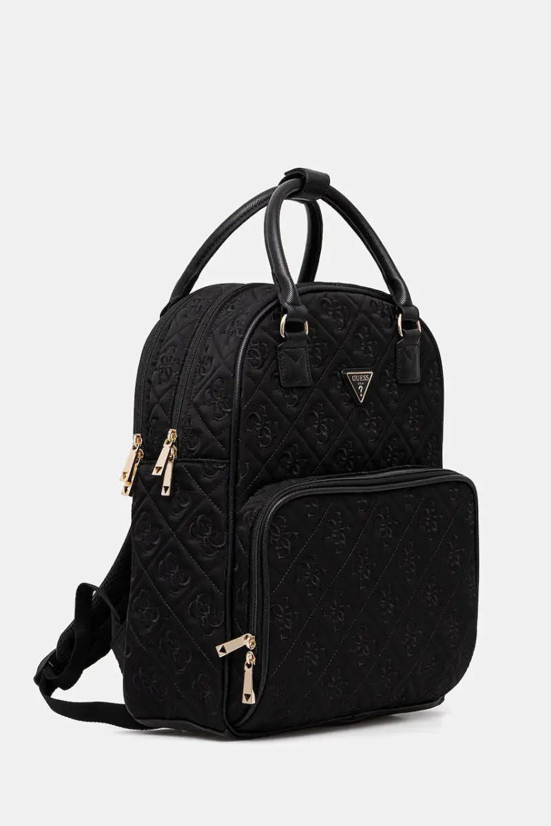 zaino ADELASIA donna colore nero con applicazione TWNB96 58030 miniatura 2