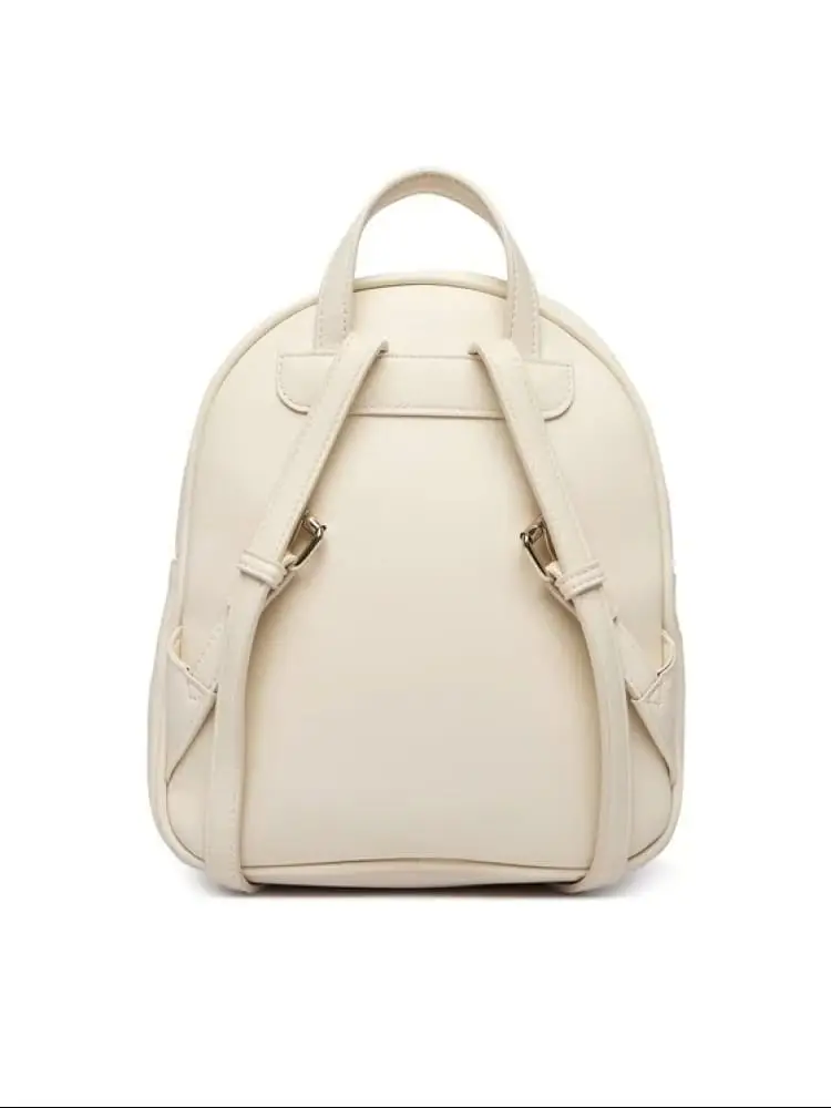 zaino bianco bambina mini logo miniatura 2