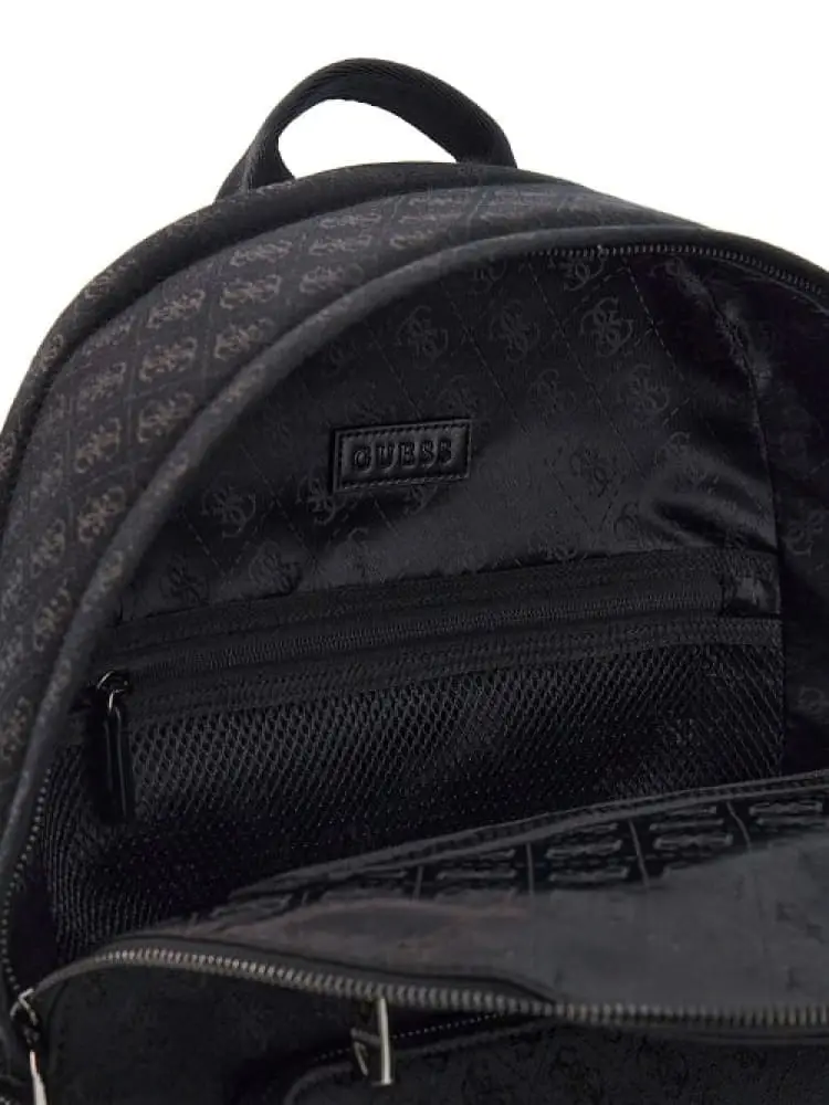 zaino boston in cordura nera con logo 4g all over miniatura 2