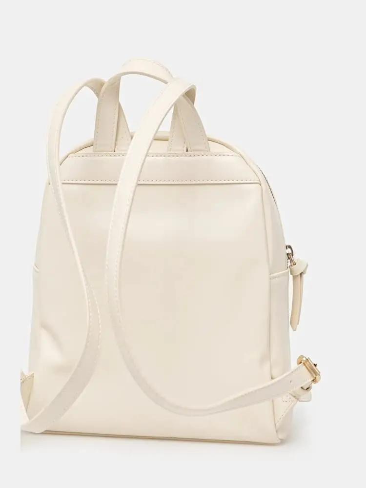 zaino crema bambina mini logo miniatura 2