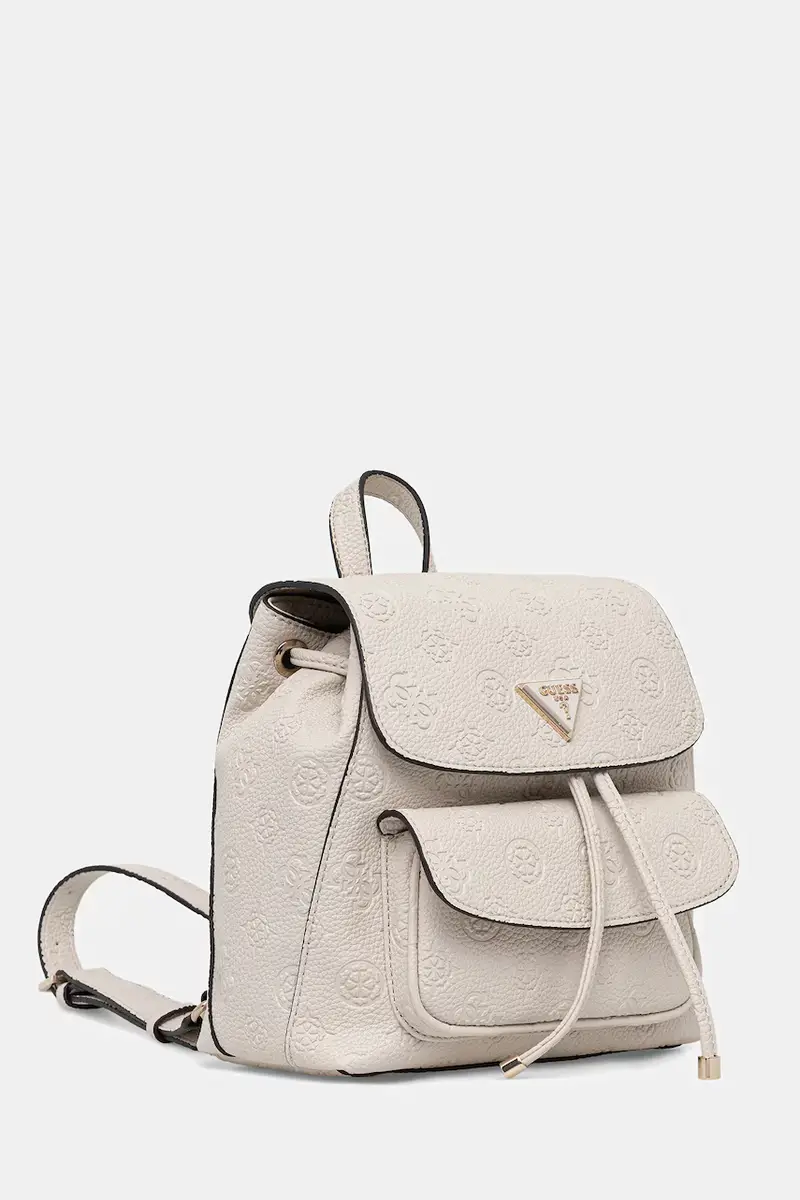 zaino CRESIDIA donna colore beige con applicazione HWPD98 88310 miniatura 2