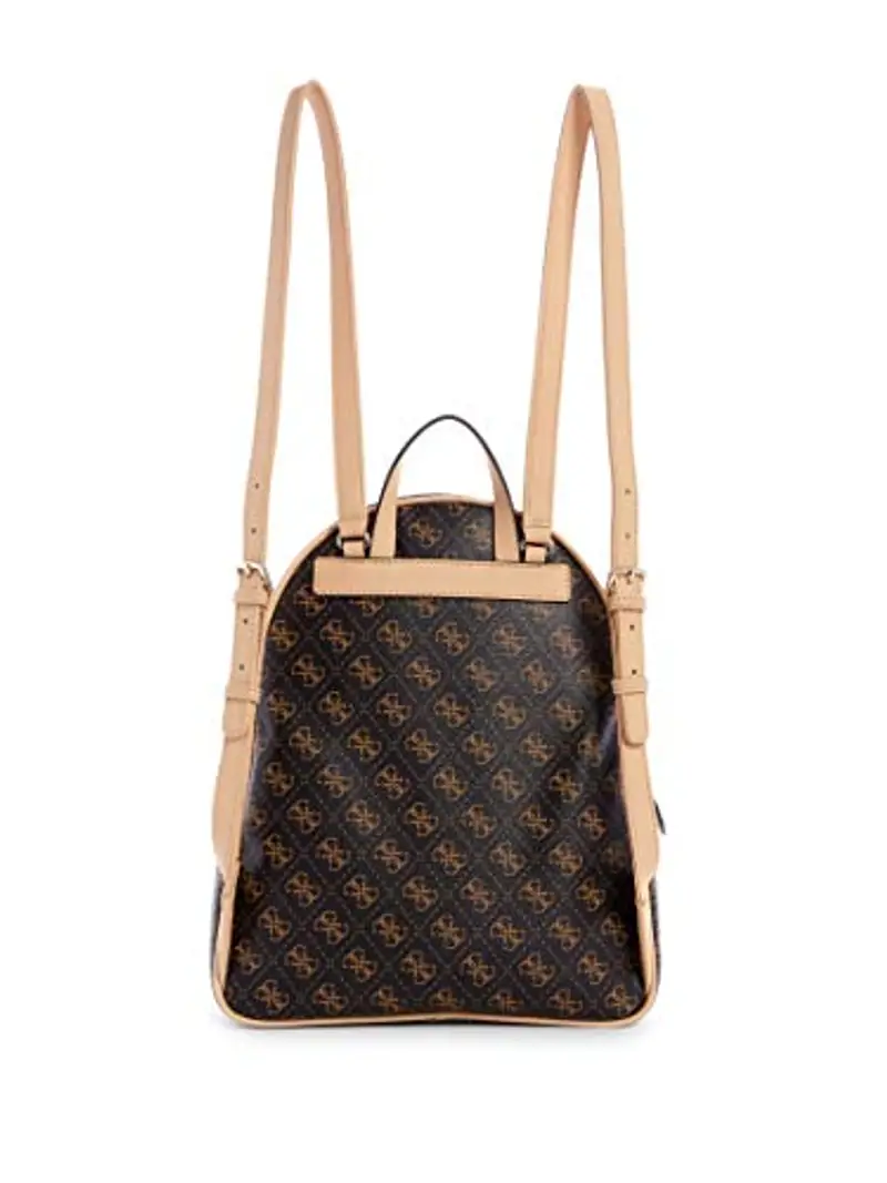 GUESS Zaino da donna Manhattan grande, marrone, taglia unica, Marrone, taglia unica miniatura 3