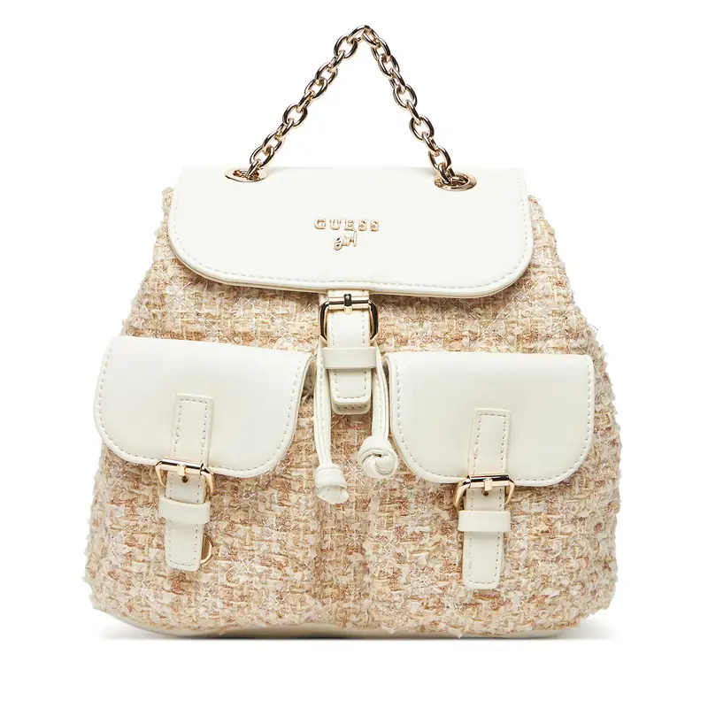 Zaino Guess J5BZ20 W4100 Écru Écru