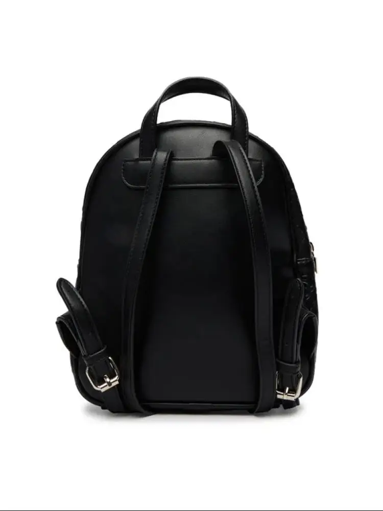 zaino nero bambina mini logo miniatura 2