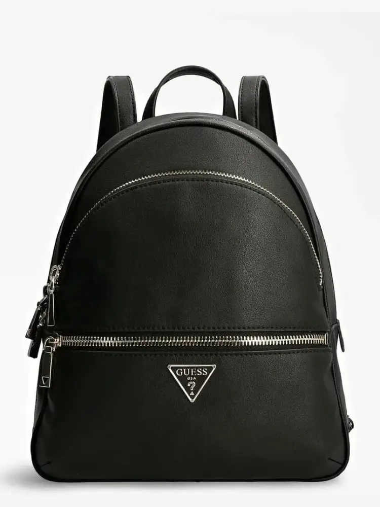 zaino nero donna mini logo