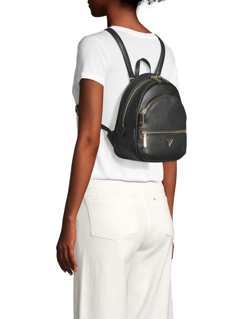 GUESS Zaino  oro / nero miniatura 3