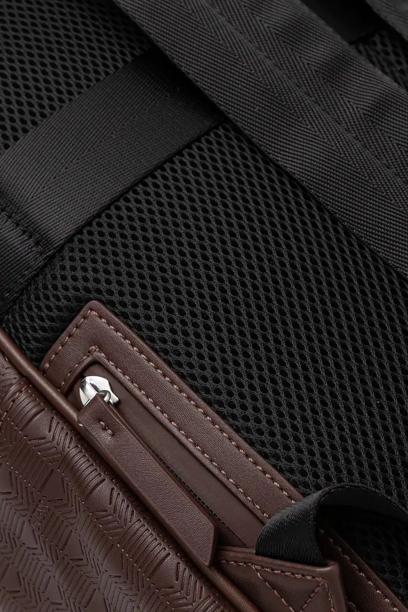 zaino TORINO uomo colore marrone HMTODE P5275 miniatura 4