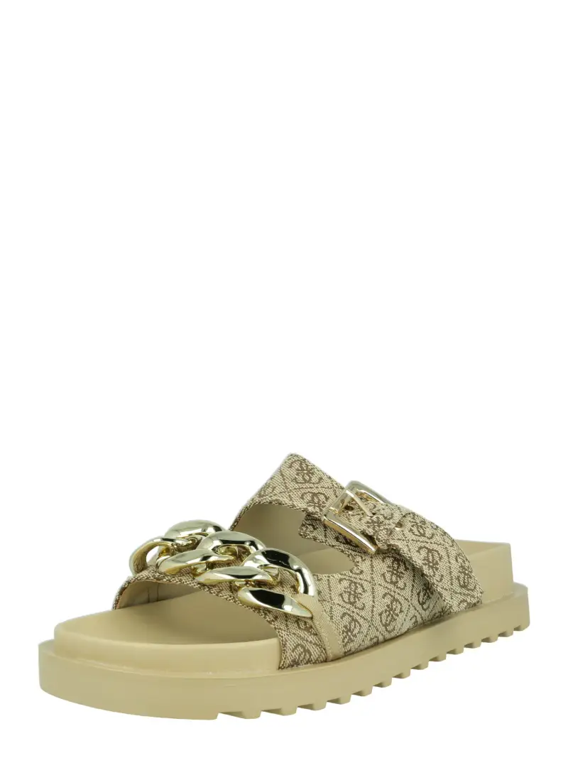 Zoccoletto Fatema beige scuro / seppia