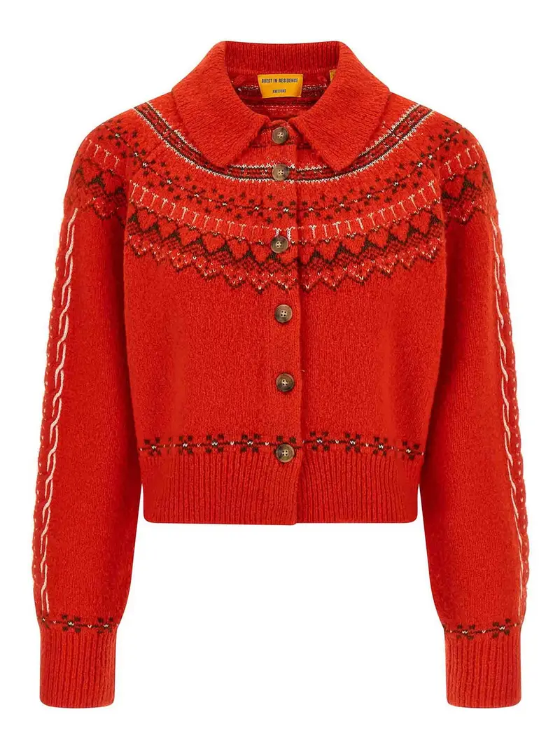 Cardigan chalet nuvola Multicolore