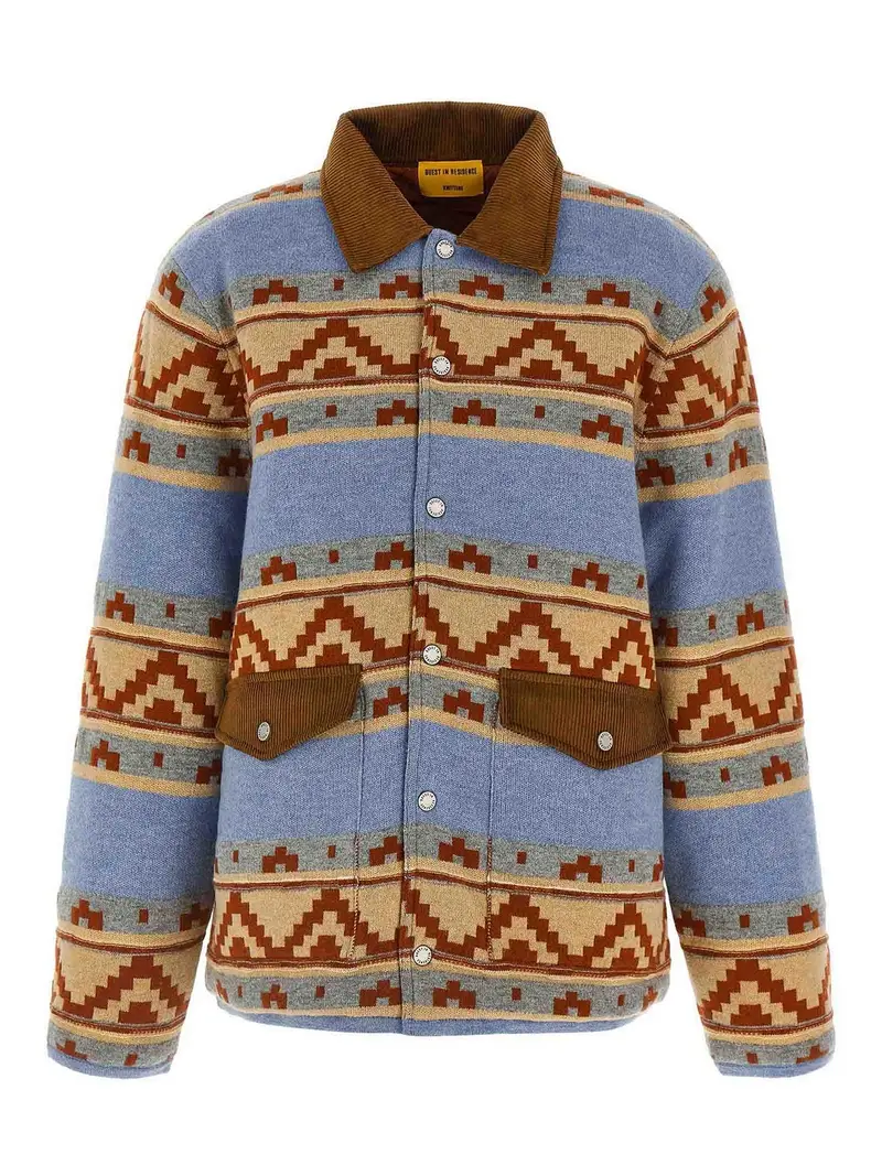 Giacca dell'industria occidentale Azzurro