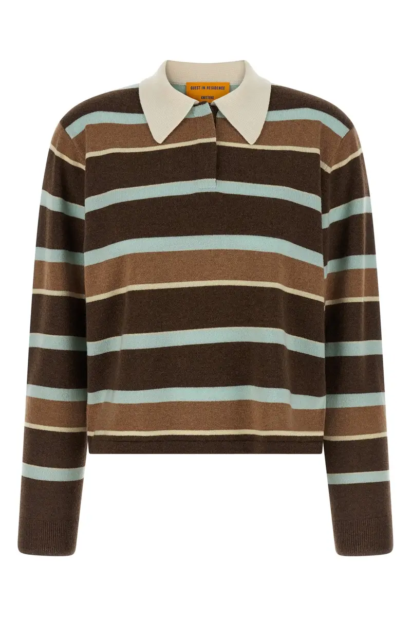 Maglione 'Cropped Stripe Rugby' Multi