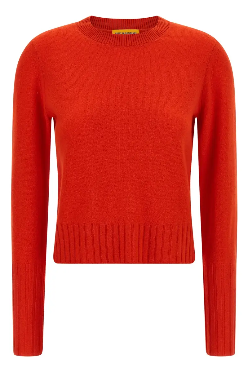 Maglione 'Shrunken Crew' Rosso