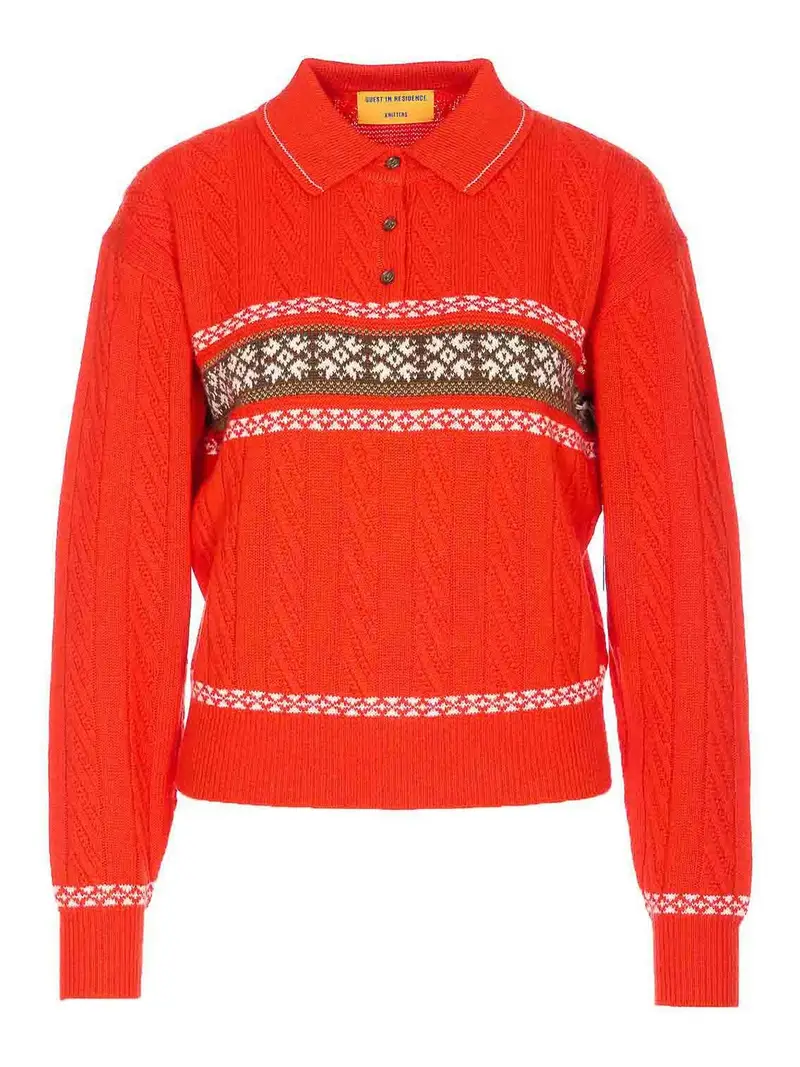 GUEST IN RESIDENCE Polo Rosso 4187439