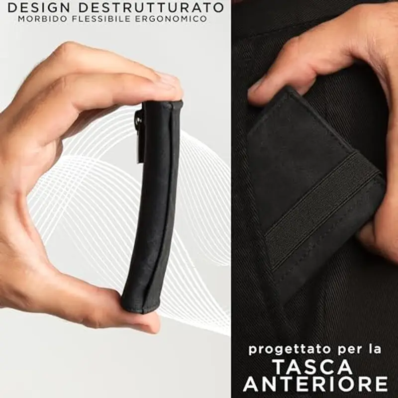 GUGGIARI Portamonete Uomo Nero 953797 miniatura 3