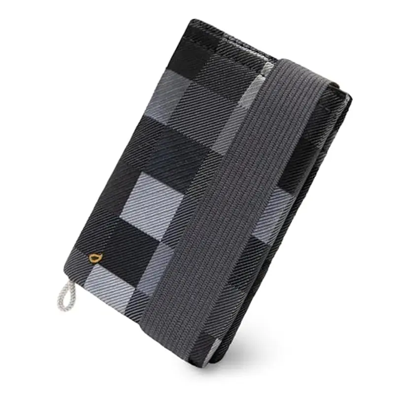 GUGGIARI® Portafoglio Uomo Slim, Morbido e Flessibile, dotato di un Sistema di Protezione RFID - Portafoglio Uomo Piccolo, Contanti e Chiavi (Pixel)