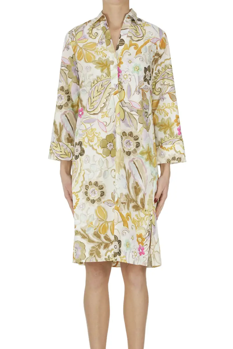 Abito a tunica in cotone